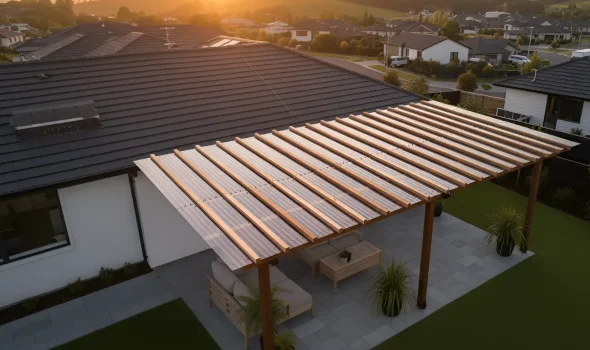 At Patio Roofing Kapiti Coast, we use quality roofing materials that enhance durability and add long-term value to outdoor spaces.